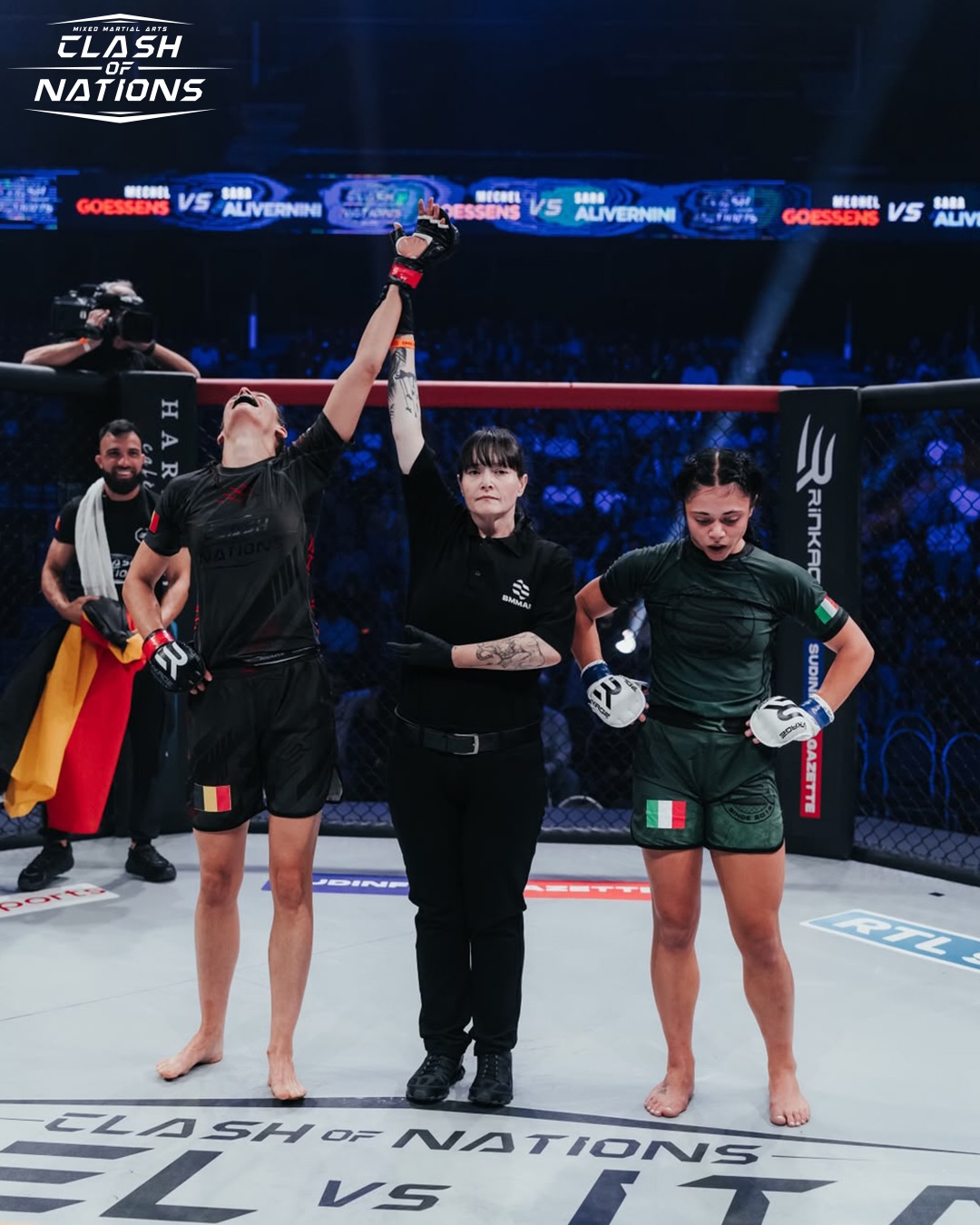 Mechel Goessens vs Sara Alivernini, photo 1